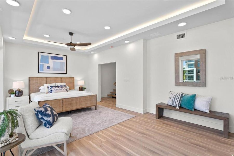 Furnished interior view inside a new home in , Clearwater (Image 9). Furnished interior view inside a new home in , Clearwater (Image 9).