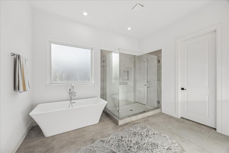 Furnished interior view inside a new home in , Houston (Image 30).