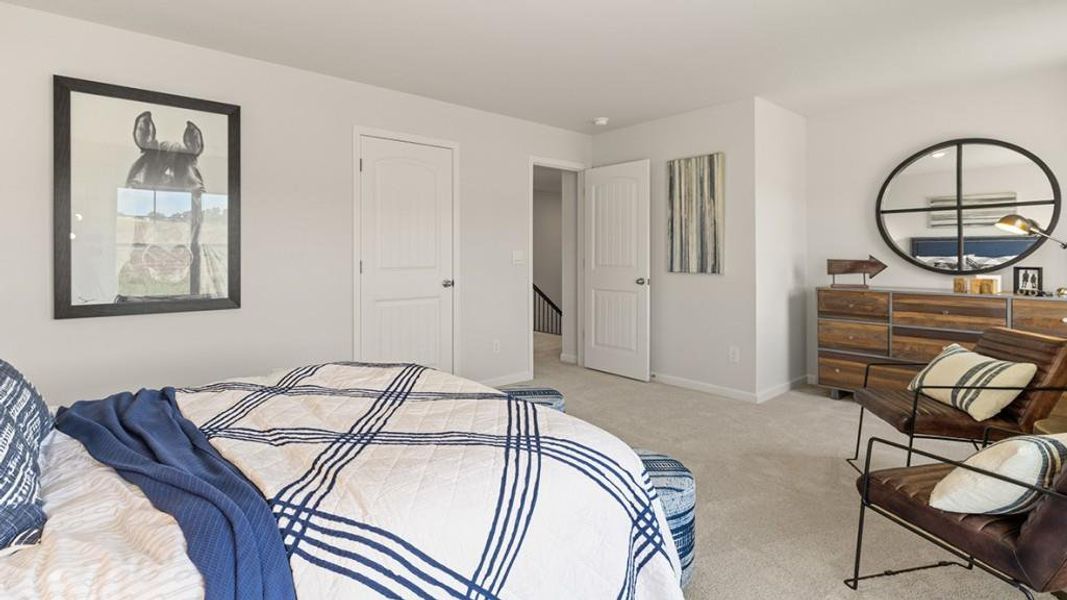 Furnished interior view inside a new home in Thalley Creek Estates, Cumming (Image 35).