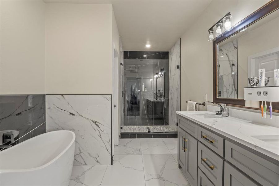 Furnished interior view inside a new home in , Balch Springs (Image 18).