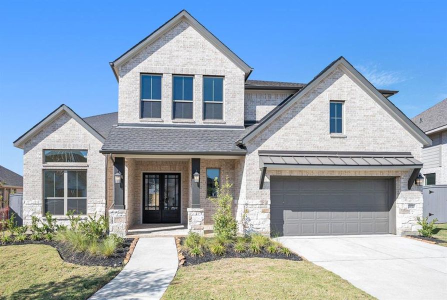 MOVE IN READY!! Westin Homes NEW Construction (Asher IX, Elevation B) Two story. 5 bedrooms. 4.5 baths.