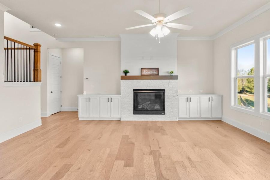 Spacious, unfurnished interior of a new home in , Flowery Branch (Image 24).