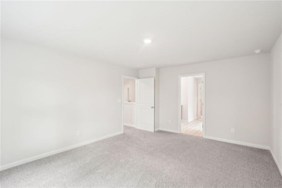 Spacious, unfurnished interior of a new home in Westmont Preserve, Powder Springs (Image 24). Spacious, unfurnished interior of a new home in Westmont Preserve, Powder Springs (Image 24).