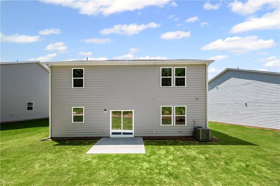 Front exterior of a new home in Avery Ridge, Gainesville, GA, highlighting curb appeal (Image 2).
