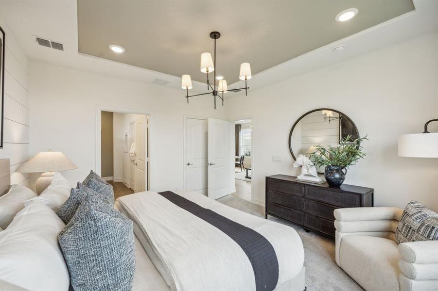 *Model Representation - Spacious owner's suite