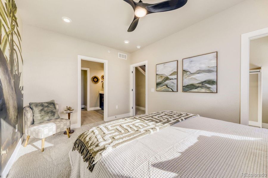 Furnished interior view inside a new home in , Westminster (Image 21).