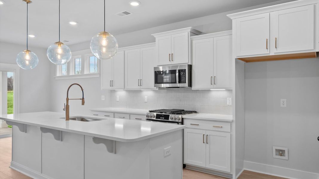 Furnished interior view inside a new home in Harrier Point, Woodruff (Image 8).
