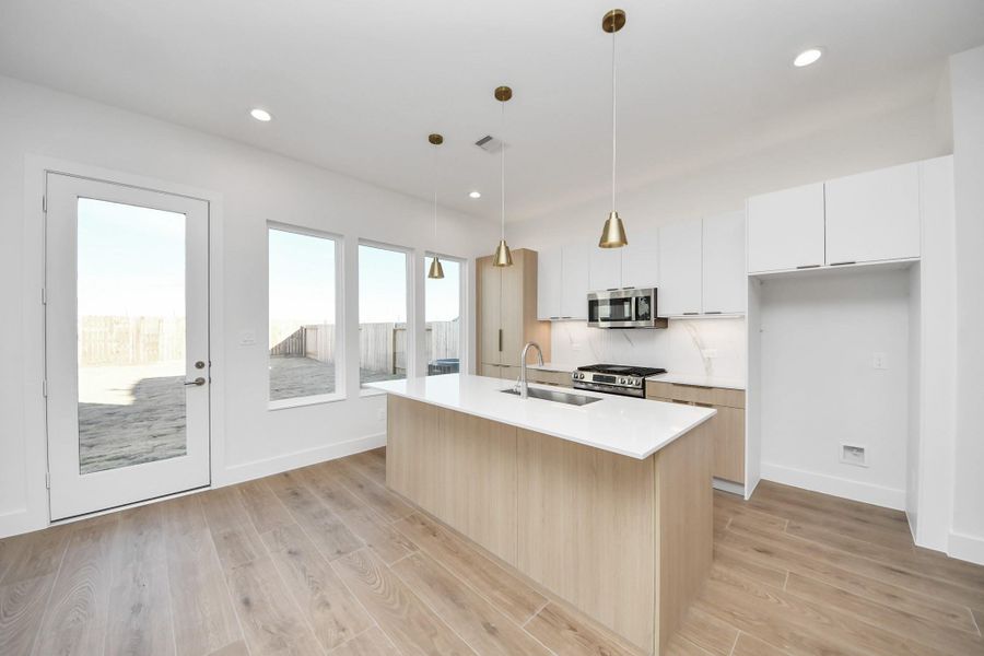 Furnished interior view inside a new home in Piccolina, Houston (Image 5).
