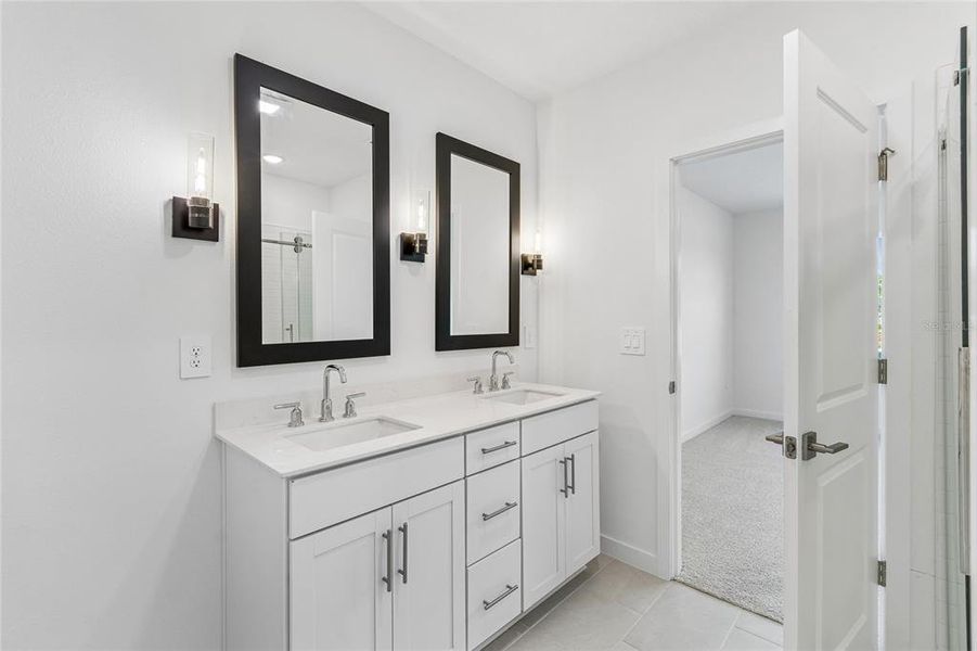 Furnished interior view inside a new home in Aspire at Canter Creek, Davenport (Image 12).