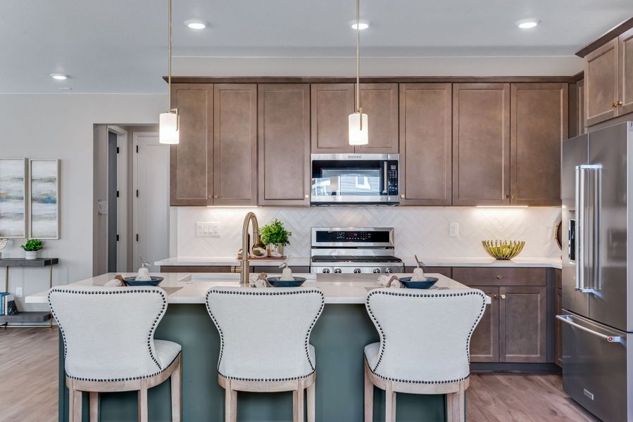 Representative furnished interior of a home built from the The Interlude by Tri Pointe Homes in Reunion, Commerce City (Image 12). Representative furnished interior of a home built from the The Interlude by Tri Pointe Homes in Reunion, Commerce City (Image 12).