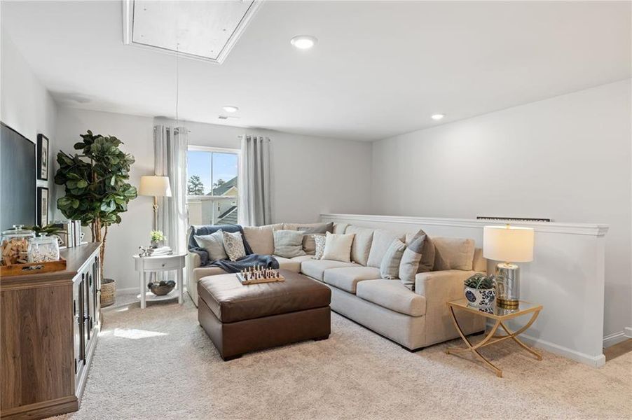 Furnished interior view inside a new home in Union Heights, Flowery Branch (Image 19).