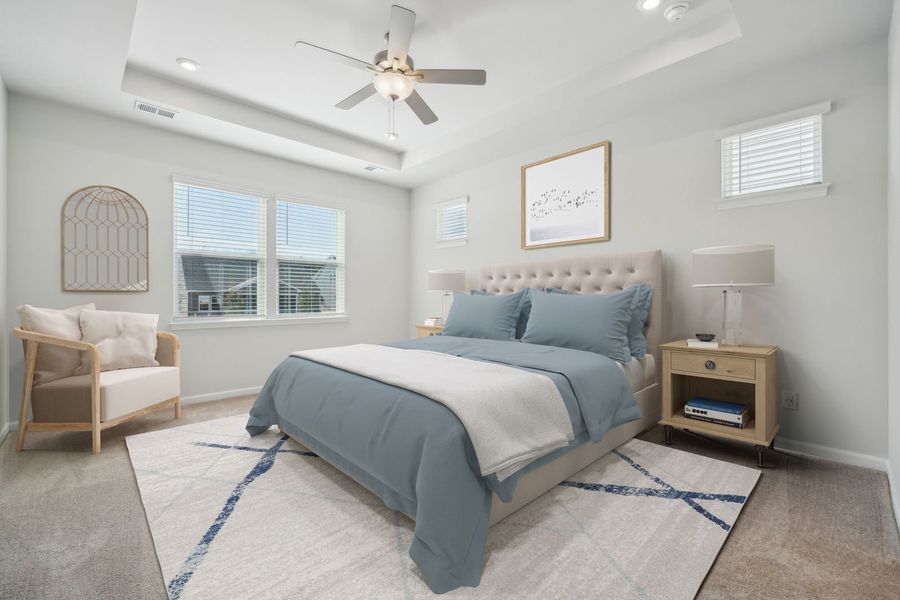 Representative furnished interior of a home built from the The Wallace by Stanley Martin Homes in The Retreat at Laurelbrook, Sherrills Ford (Image 10).