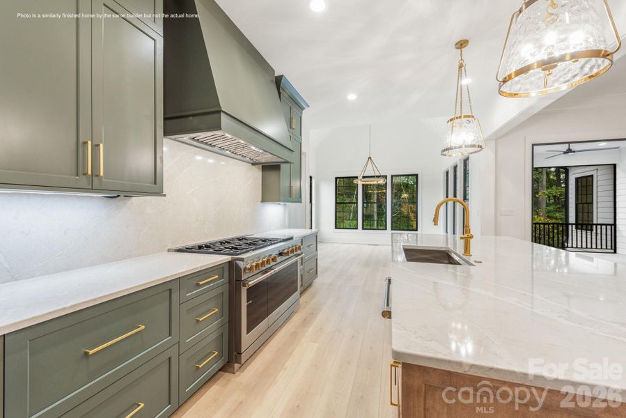 Furnished interior view inside a new home in , Davidson (Image 10).