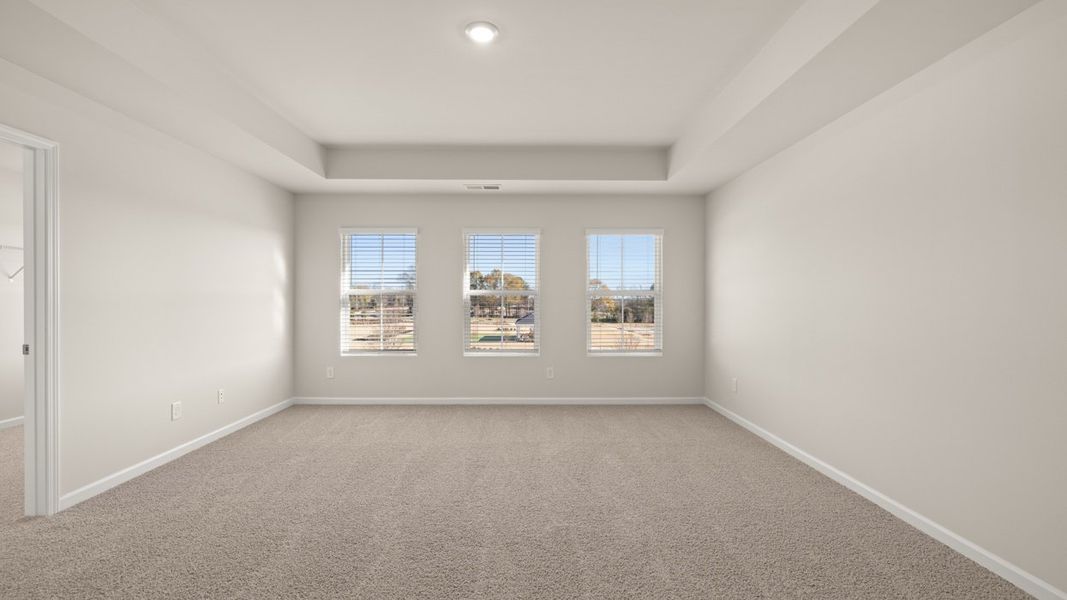 Spacious, unfurnished interior of a new home in Brookland Commons, Monroe (Image 18).