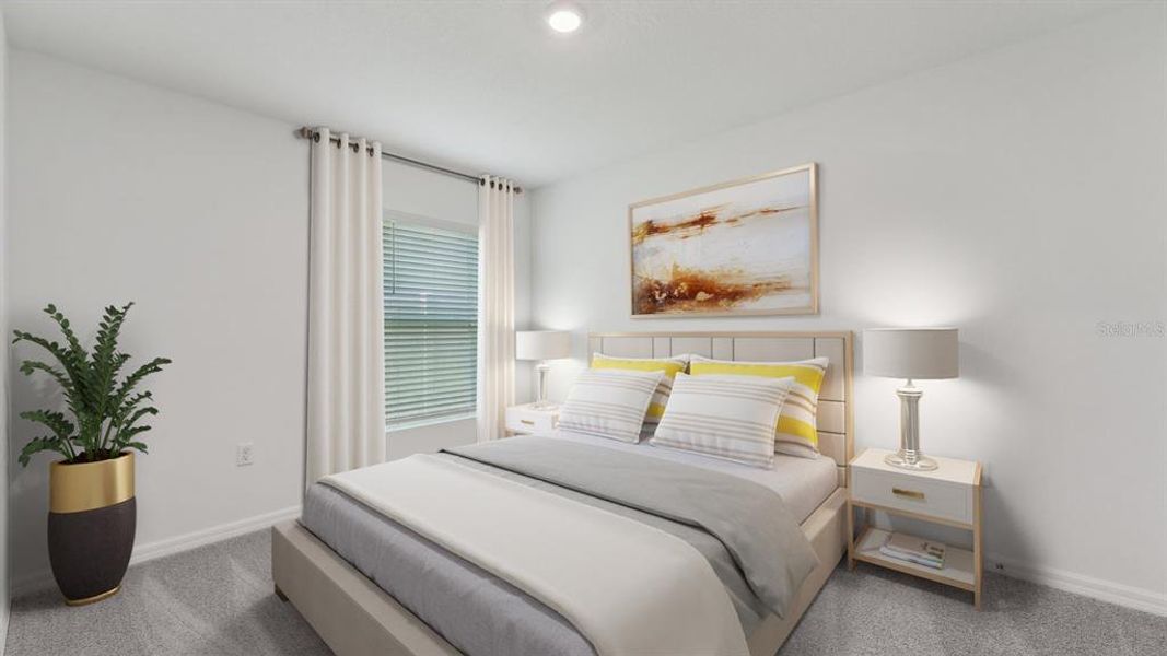 Furnished interior view inside a new home in Balm Grove, Wimauma (Image 10).