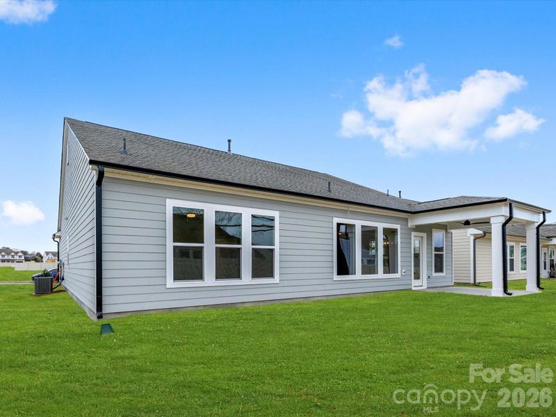 Exterior details and patio area of a home in Encore at Harmony, Harrisburg (Image 3).