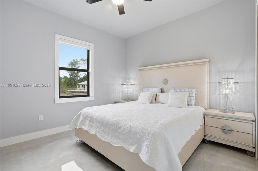 Furnished interior view inside a new home in , Naples (Image 38).