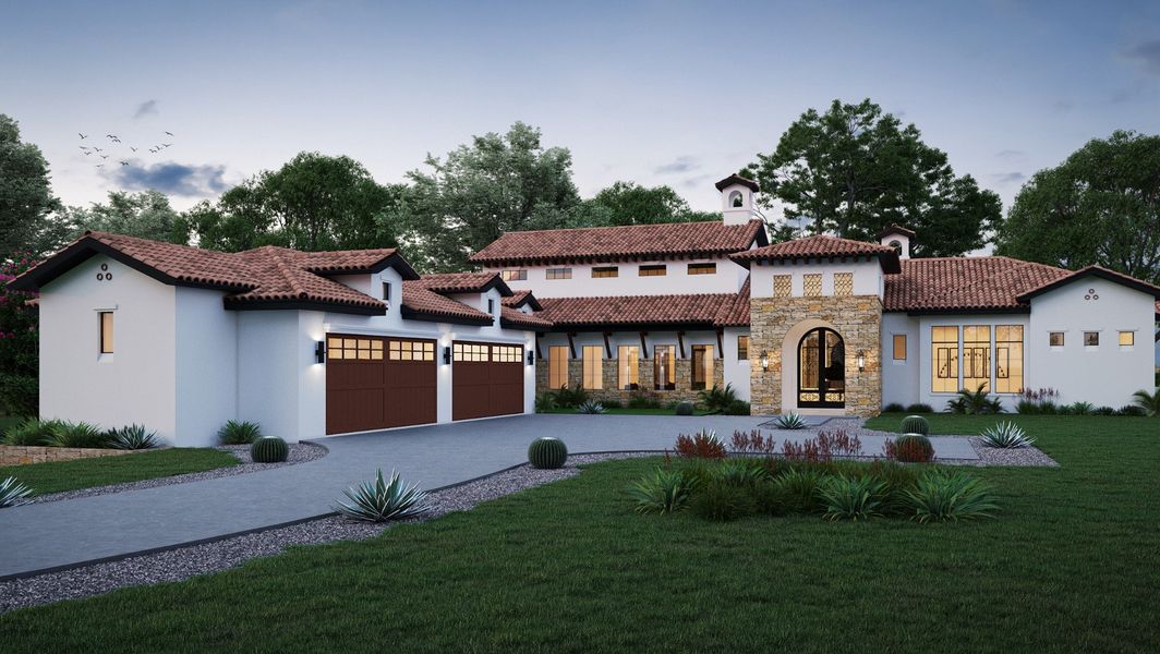 Front exterior of a new home in , San Antonio, TX, highlighting curb appeal (Image 7). Front exterior of a new home in , San Antonio, TX, highlighting curb appeal (Image 7).