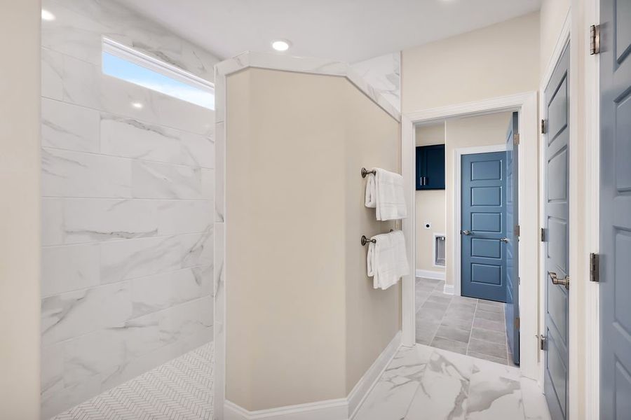 Furnished interior view inside a new home in Compass Pointe, Leland (Image 34). Furnished interior view inside a new home in Compass Pointe, Leland (Image 34).