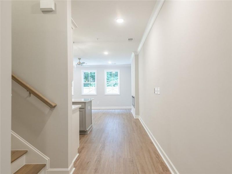 Spacious, unfurnished interior of a new home in River Walk Place, Lawrenceville (Image 24).
