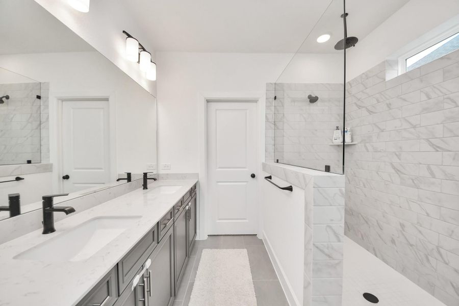 Primary bathroom Primary bathroom