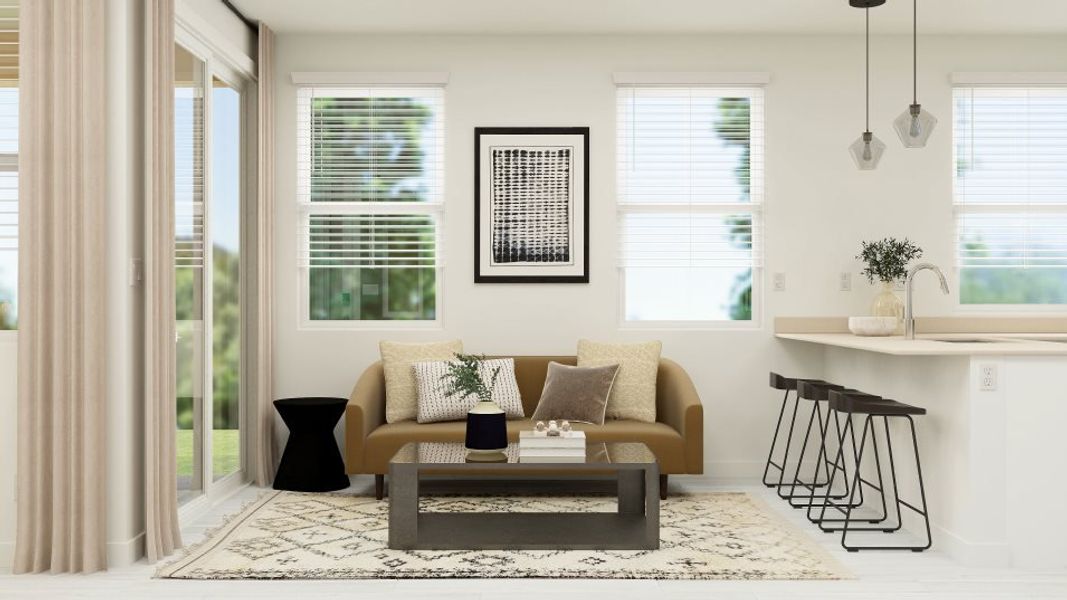 Pinnacle next gen living room interior