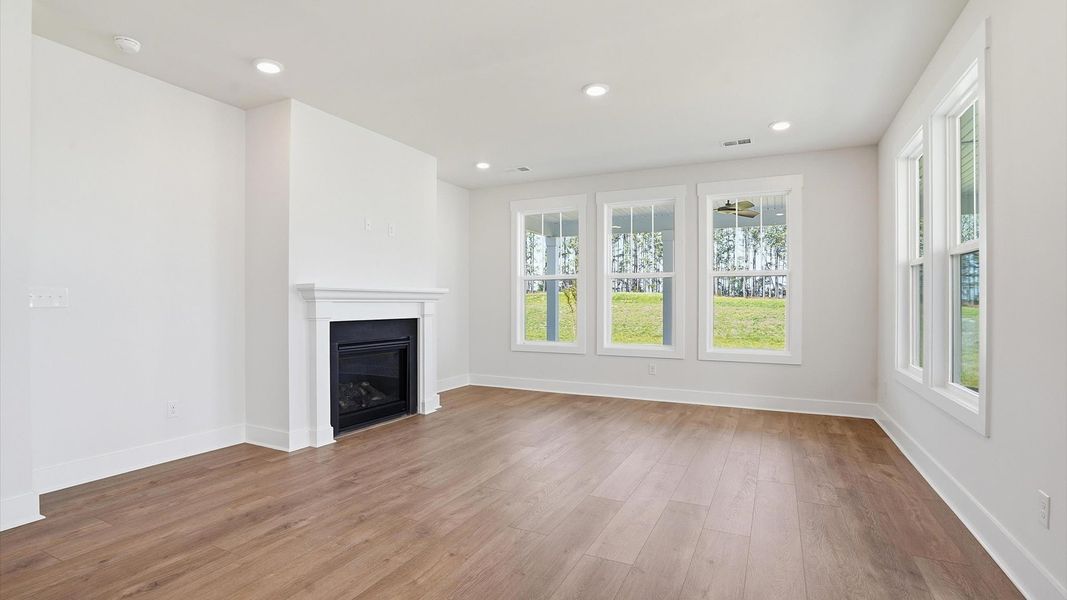 Furnished interior view inside a new home in Foxbank, Gray Court (Image 9).