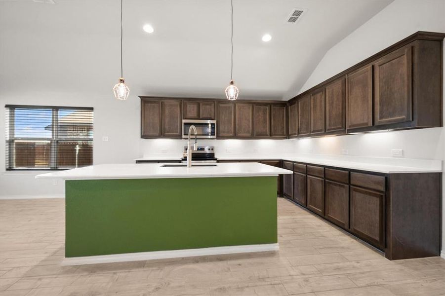 Furnished interior view inside a new home in , Fort Worth (Image 12).