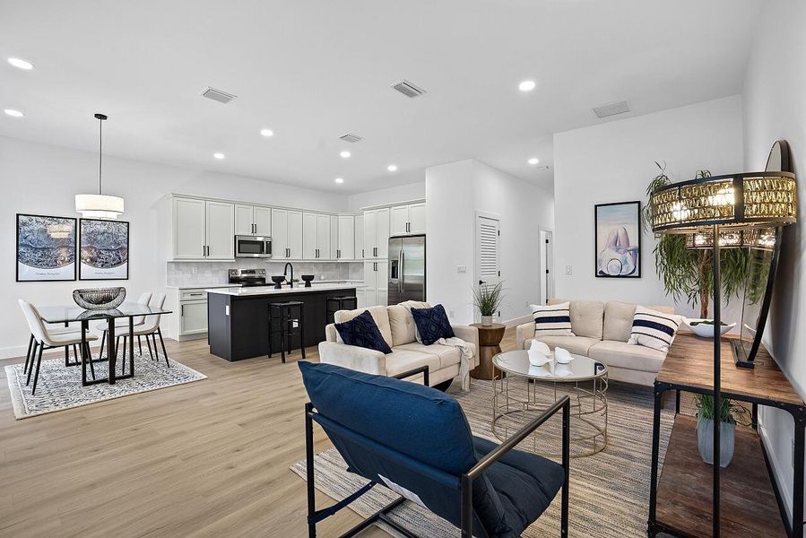 Furnished interior view inside a new home in , Vero Beach (Image 35).