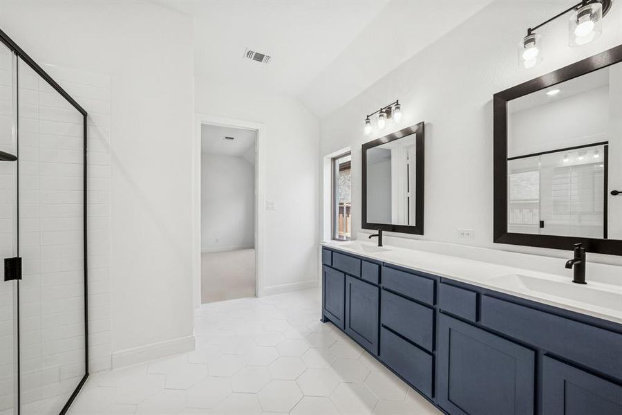 Furnished interior view inside a new home in Karis - Village Series, Crowley (Image 10). Furnished interior view inside a new home in Karis - Village Series, Crowley (Image 10).