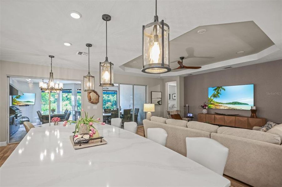 Furnished interior view inside a new home in , Wesley Chapel (Image 18).