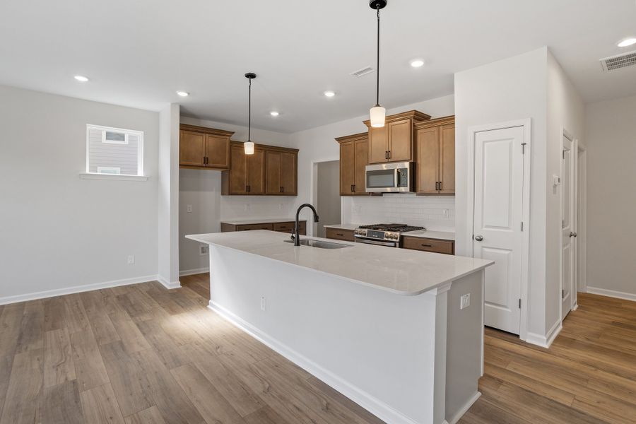 Furnished interior view inside a new home in Sweetbrier, Durham (Image 9).