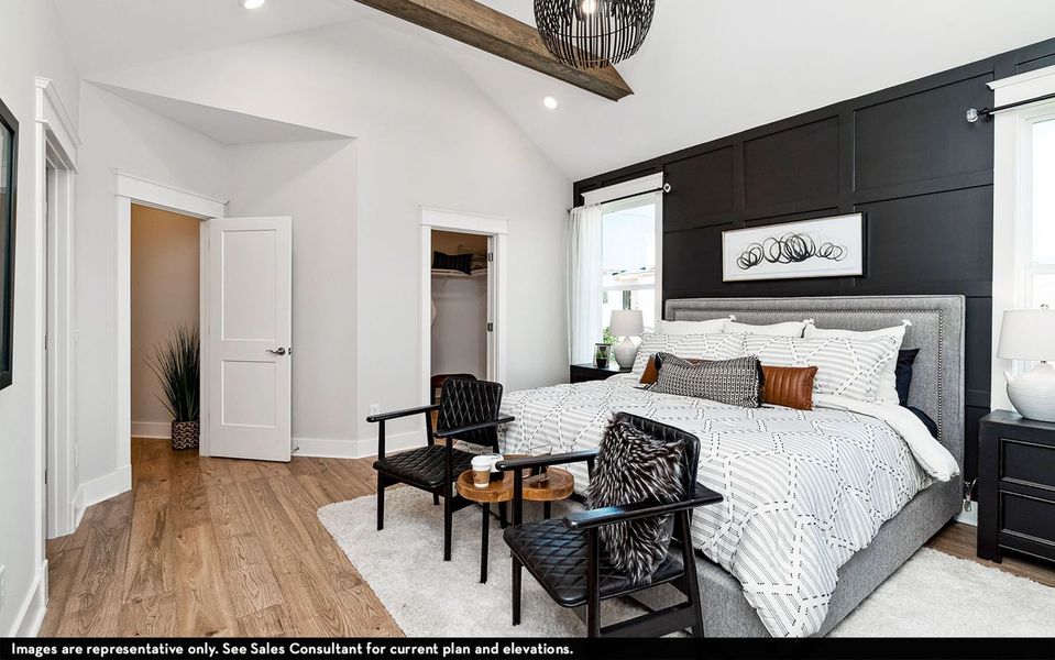 Furnished interior view inside a new home in High Park Hill, Arrington (Image 16).