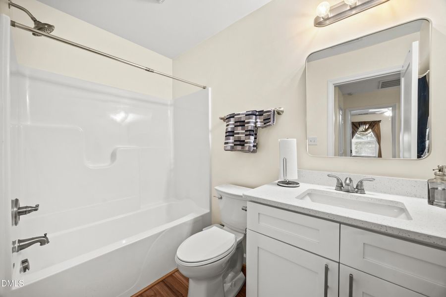 Upstairs bath Upstairs bath