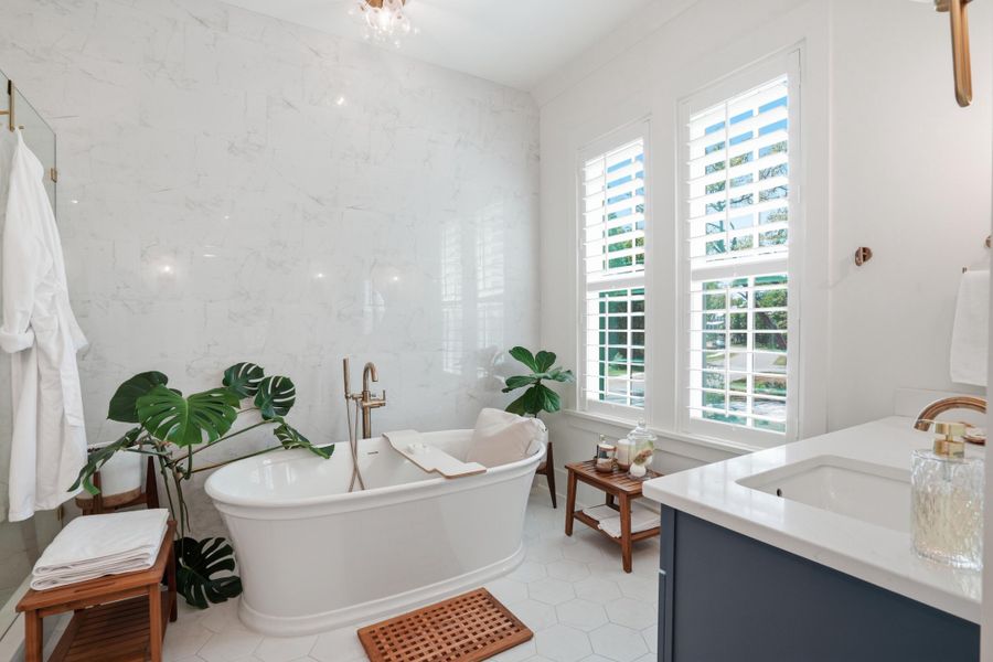 Furnished interior view inside a new home in , Johns Island (Image 31).