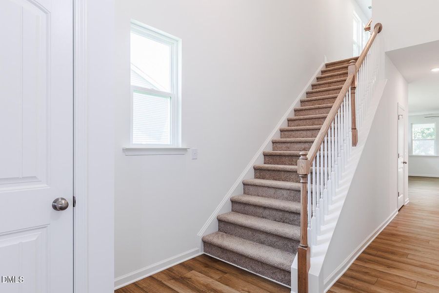 stairs to second floor