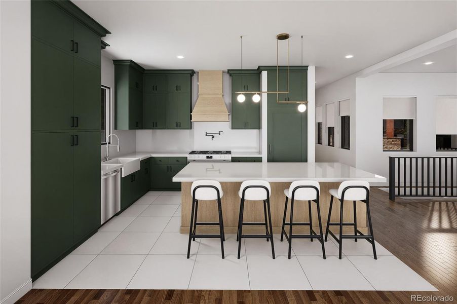 Furnished interior view inside a new home in , Granby (Image 7).