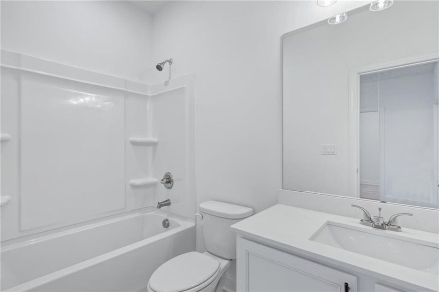 Furnished interior view inside a new home in , Buford (Image 7).