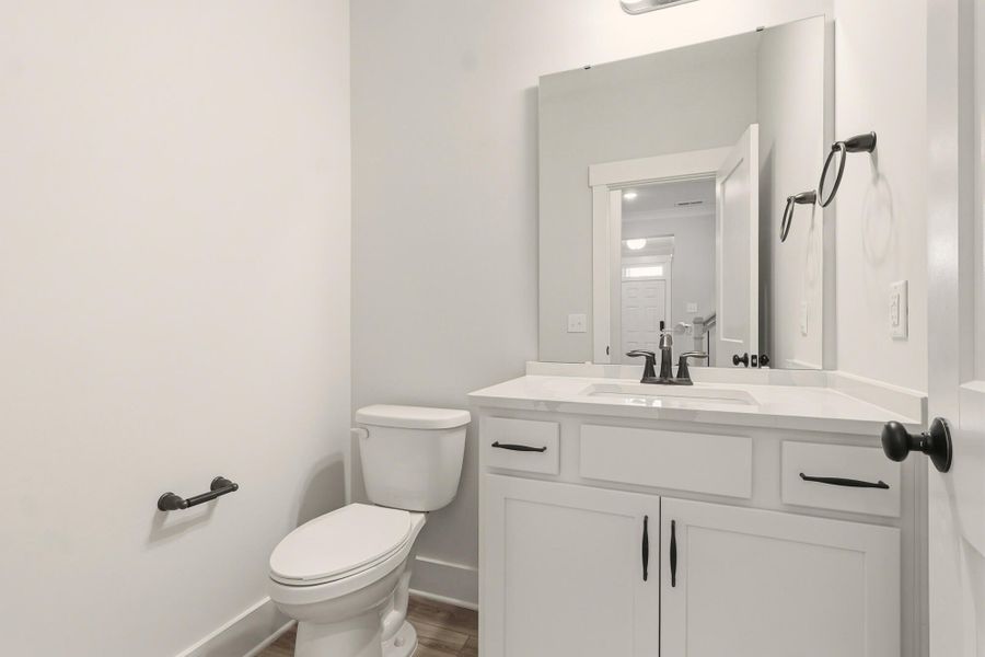 Furnished interior view inside a new home in Harbor Crossing, Greensboro (Image 11).