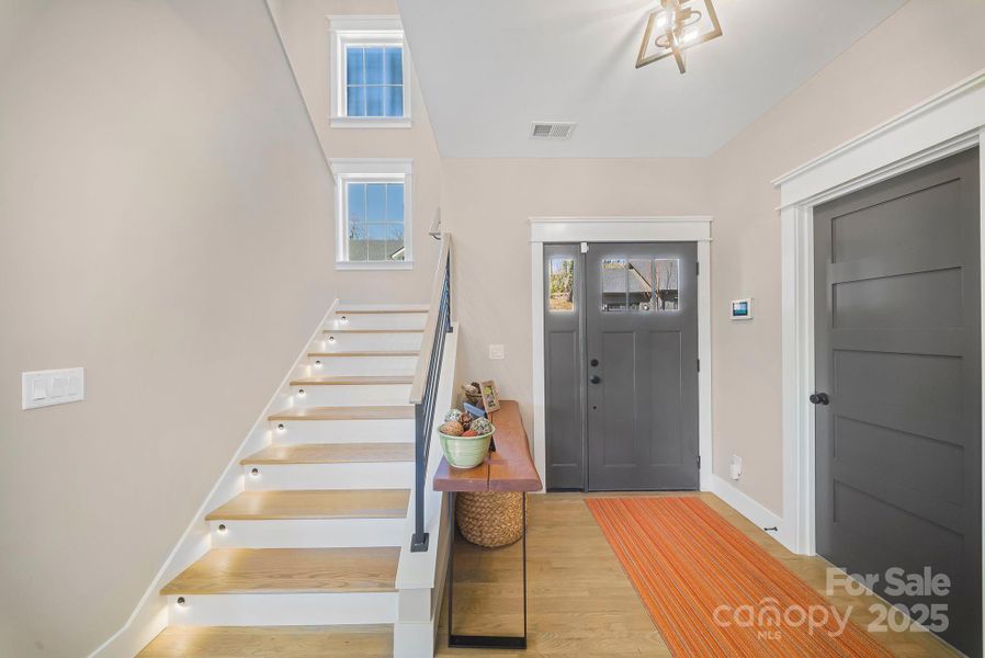 Furnished interior view inside a new home in , Asheville (Image 18). Furnished interior view inside a new home in , Asheville (Image 18).