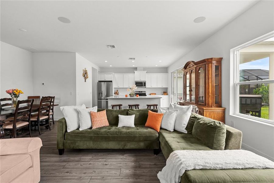 Furnished interior view inside a new home in , Sarasota (Image 18).