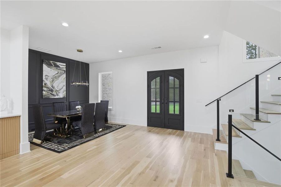 Furnished interior view inside a new home in , Buford (Image 14). Furnished interior view inside a new home in , Buford (Image 14).