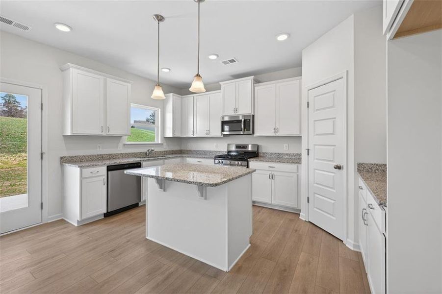 Furnished interior view inside a new home in Jones Ridge, Dallas (Image 12).