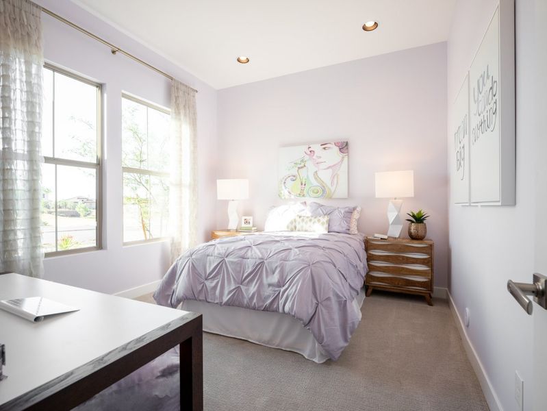 Furnished interior view inside a new home in Elegance at Eastmark, Mesa (Image 35).