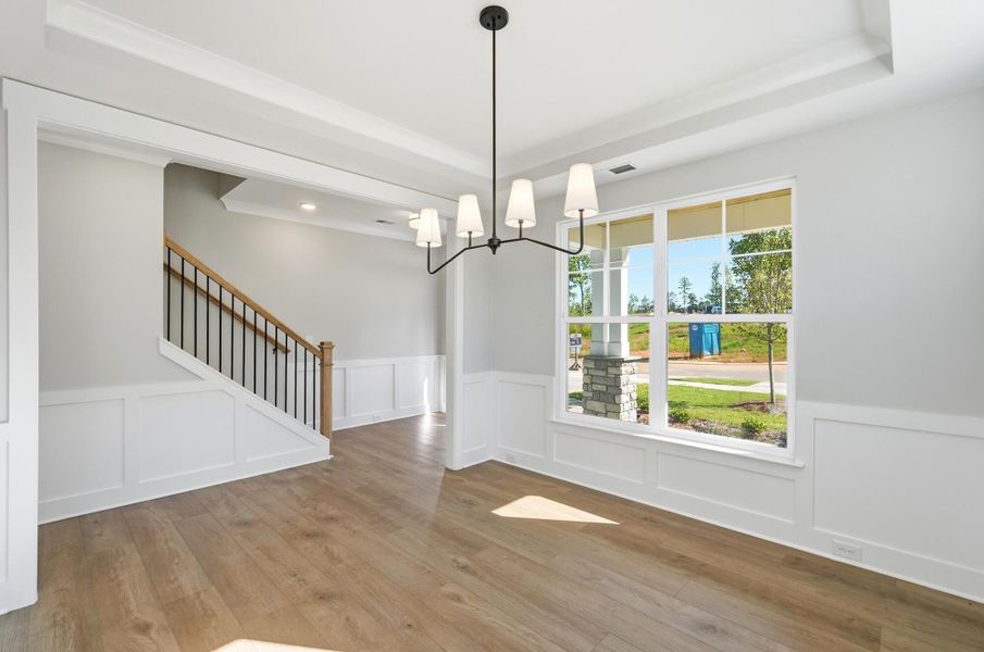 Spacious, unfurnished interior of a new home in Enclave at Riverdale, Huntersville (Image 15). Spacious, unfurnished interior of a new home in Enclave at Riverdale, Huntersville (Image 15).