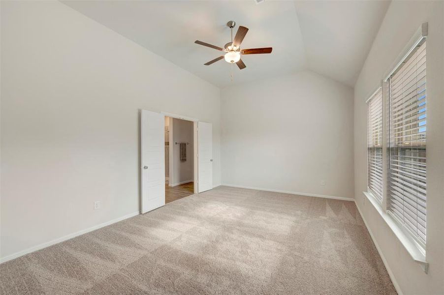 Spacious, unfurnished interior of a new home in The Preserve, Justin (Image 32).