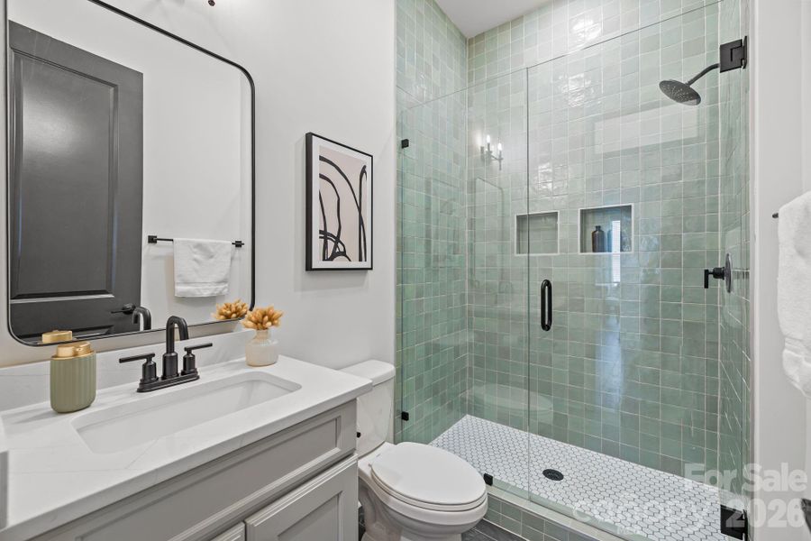 Furnished interior view inside a new home in , Indian Trail (Image 38).