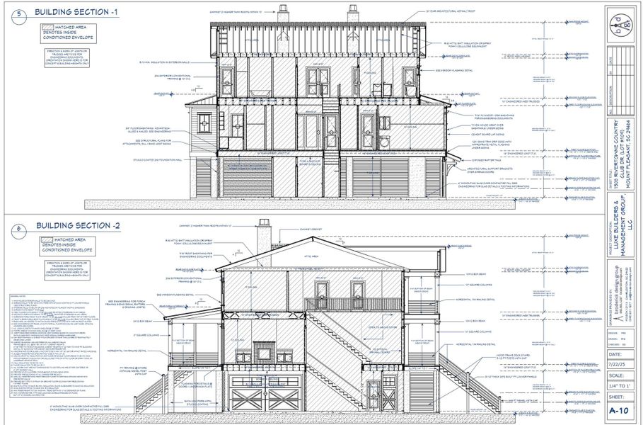 Front exterior of a new home in , Mount Pleasant, SC, highlighting curb appeal (Image 7).