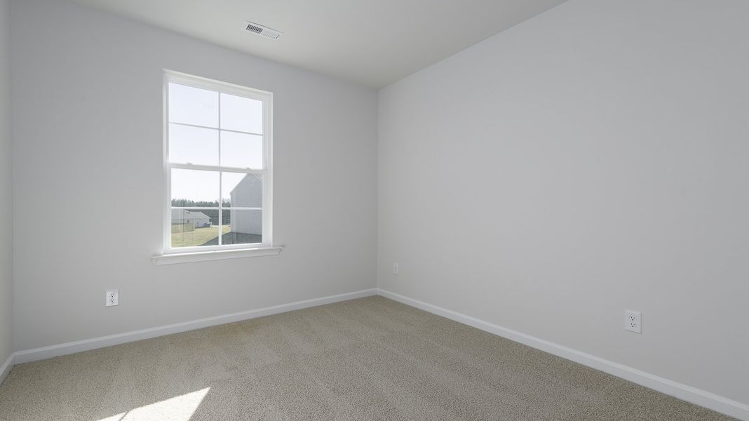 Representative unfurnished interior of a home built from the TAYLOR by D.R. Horton in Aspen Place, Thomasville (Image 12).