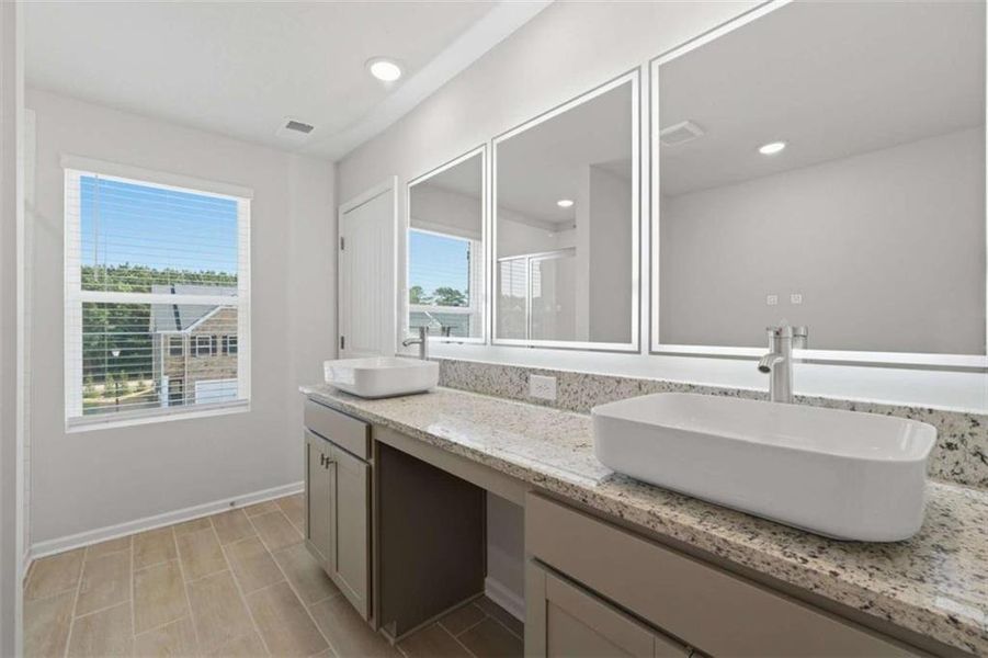 Furnished interior view inside a new home in Parkway James, Snellville (Image 6).